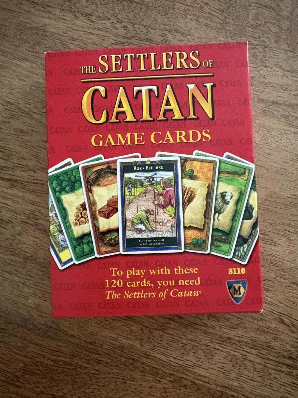 Mayfair Games The Settlers Of Catan Game Cards 3110 120 Card Set 2007 USA